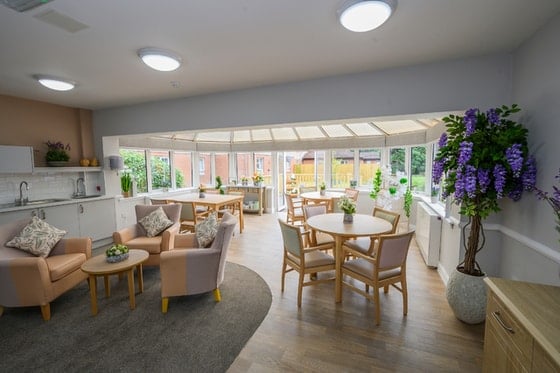Darnley Court Care Home - Conservatory and dining room 