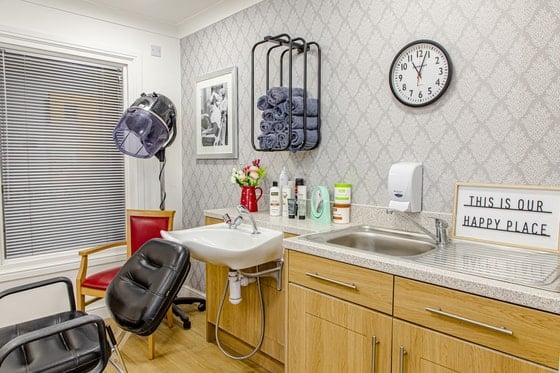 Larkhill Hall Care Home - Senior living hair salon