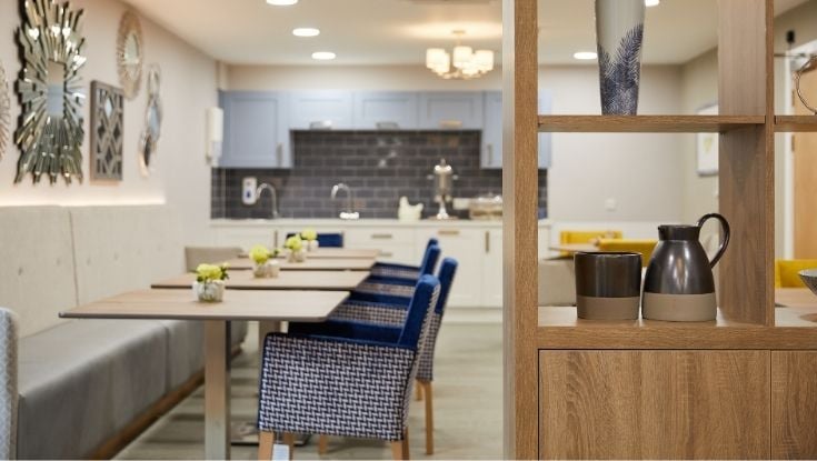 Mossdale Residence Care Home - Communal seating area