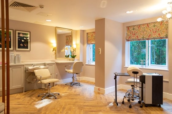 Charters Court Care Home - Salon with seating