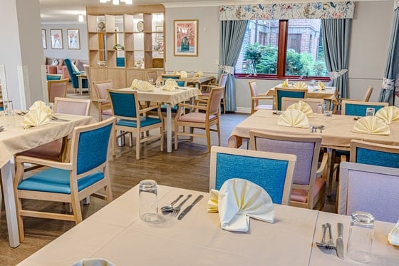 Silverwood Care Home - Silverwood Care Home dining area