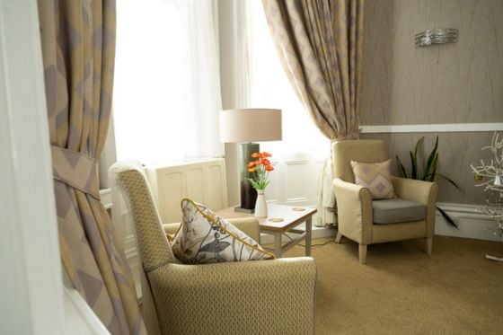 Elstree Court Care Home - Senior living dining area