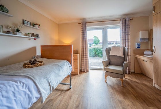 Quayside Care Home - Grey chair