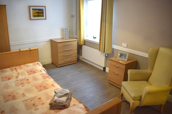 Leighton Court Care Home - Orange single bed