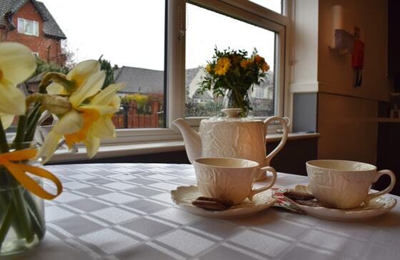 Meadow Bank House Care Home - Tea pot and cups
