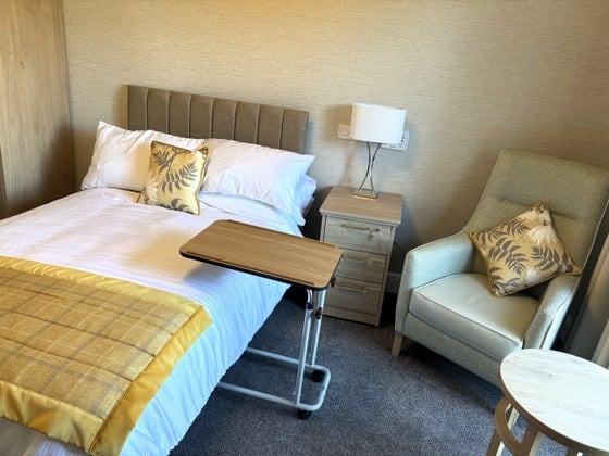Hartford Court Care Home - Senior living double bed