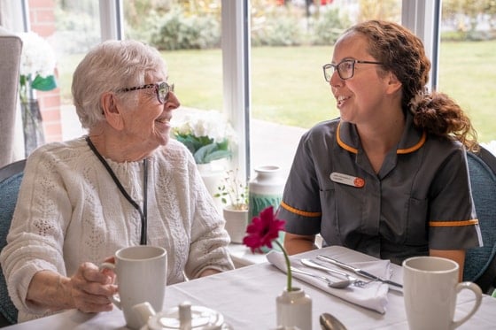 Rivendell View Care Home - Senior living care dining