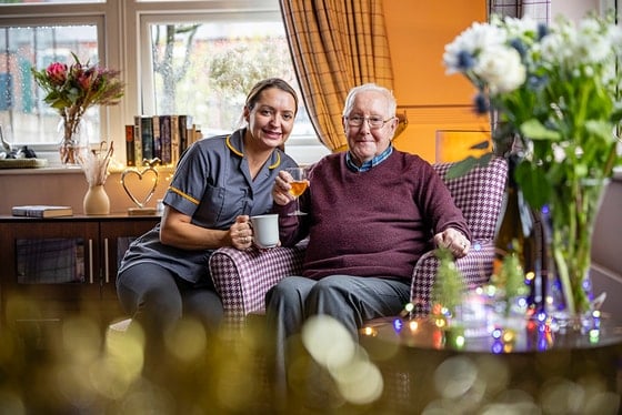Brookdale View Care Home - Brookdale View Care Home armchair support worker