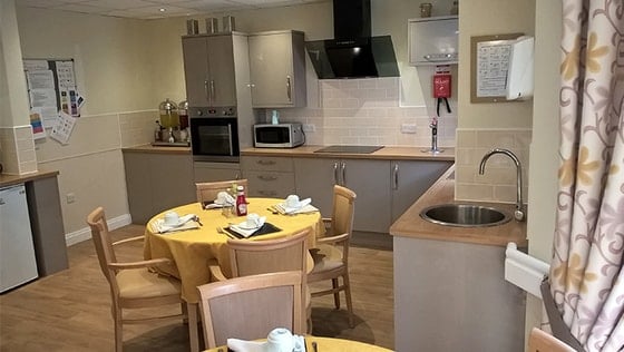 Falstone Court Care Home - Kitchen and cooker