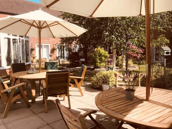 Brompton House Care Home - Brompton House Care Home gardens