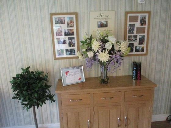 Woodside Court  - Senior living wooden cupboard
