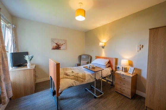 Finavon Court Care Home - Senior living single bed