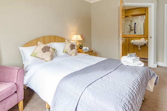 Larkhill Hall Care Home - Senior living double bed