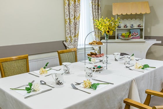Church View Care Home - Senior living afternoon tea