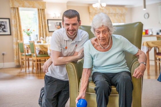 Mountview Care Home - Senior living indoor sports