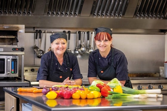 Larkhill Hall Care Home - Smiling chefs 