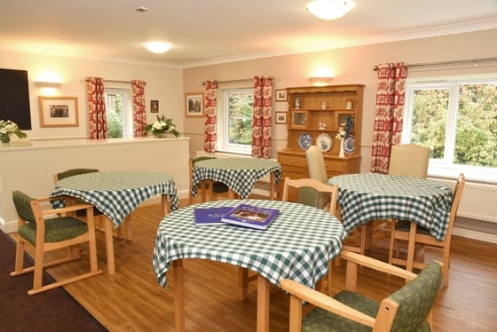 Colton Lodges Care Home - Wooden dining area